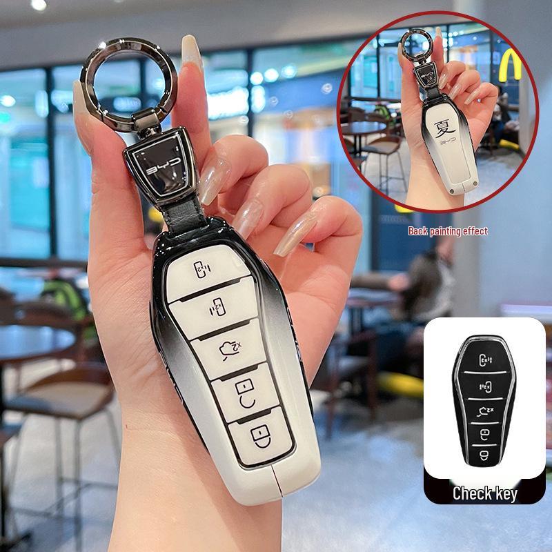 BYD Xia DMI 2025 Business Car Metal Protective Key Case