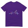 Heartbeat Cat Lover Animal Silhouette Cute Cat Tshirt