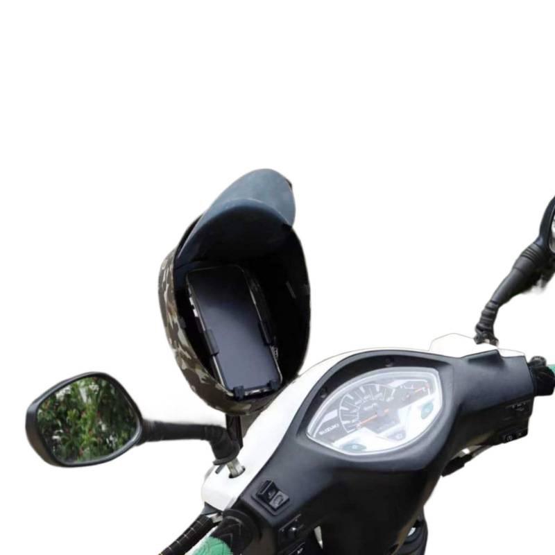Multifunctional Mobile Phone Sunshade and Rain Cover Bracket: Waterproof, Dustproof, Anti-Freeze for Riders