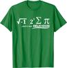 I Ate Some Pie And It Was Delicious Funny Math T-Shirt Cotton Top T-shirts for Normal Tops Shirts Prevalent Slim Fit