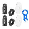Titanium Alloy Mountain Road Bike Valve Caps Set Dustproof MTB Bicycle Tire Valve Nut Cover Bicycle Accessories