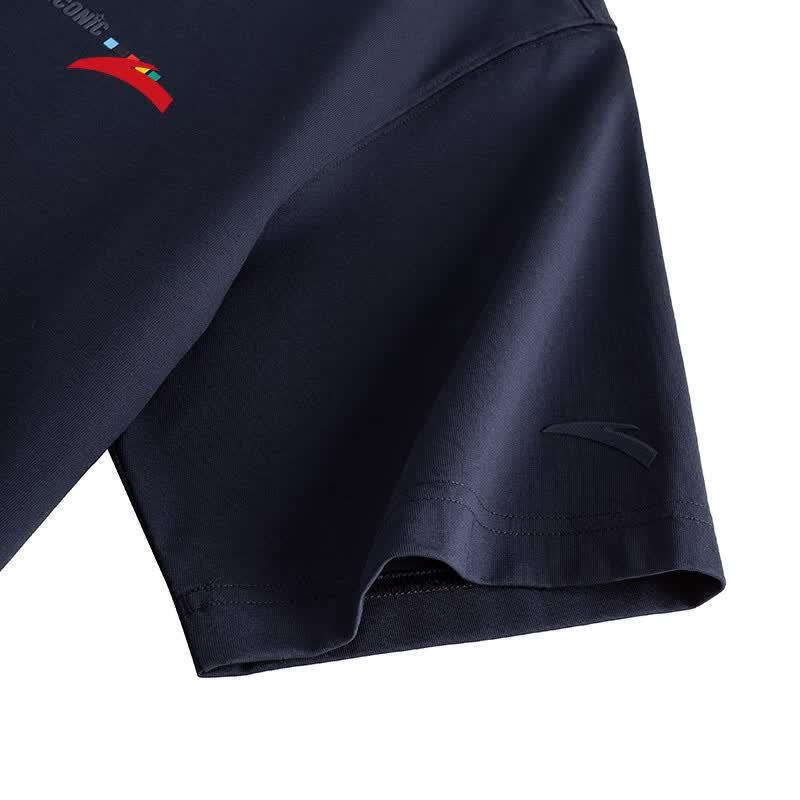 Anta Men's Summer Knit Short-Sleeve T-Shirt