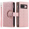Style 012 for Google Pixel 10 Pro/Pixel 10 Case Zipper Pocket Glitter Leather Phone Cover