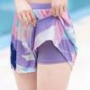Tengchuang Badeanzug Damen Geteilter Boxer Sport Drei-teilig Kurzarm Sonnenschutz Mädchen Bauchbedeckend Schlankmachende Bluse Konservativ Schnelltrocknend