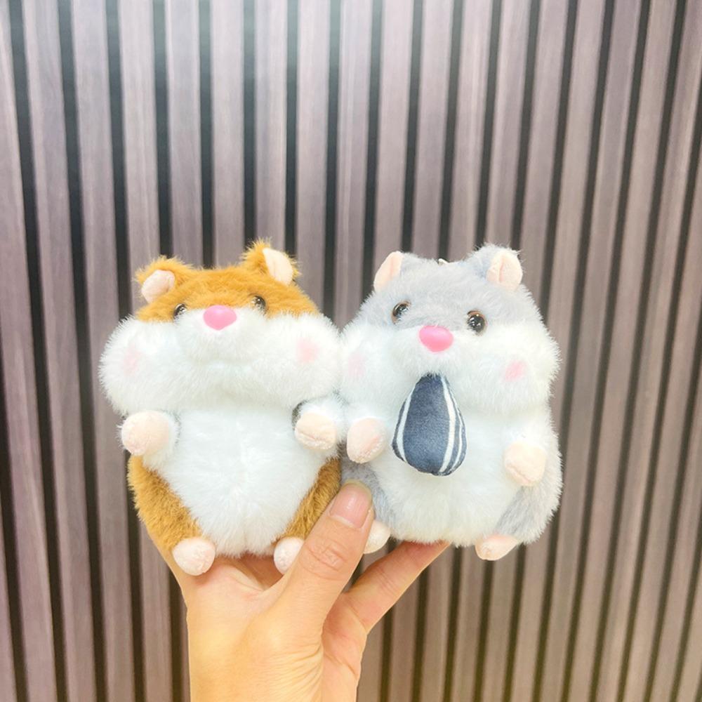 

Мультяшна Плюшева Лялька Білка, що тягне, Їсть Насіння Дині, Лялька Білка, Дитячий Подарунок коричневий