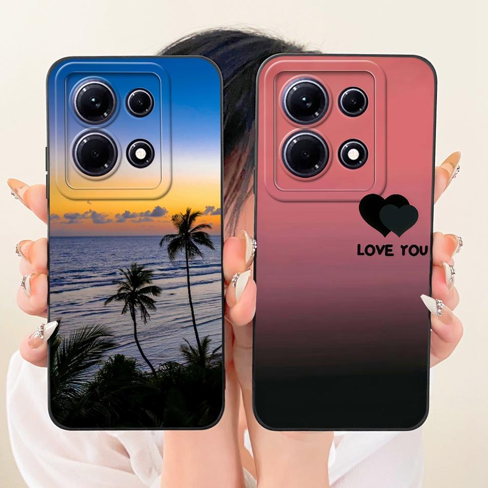 For Infinix Note 30 30Pro Fashion Dusk Beach Painting Phone Case For Infinix Note 30 Pro Note30 4G 5G Soft Silicone Bumpers