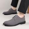 Fashion Luxury Men Oxford Shoes High Quality Suede Leather Shoes for Men Business Casual Shoe Lace Up Men Party Wedding Shoes Plus Size