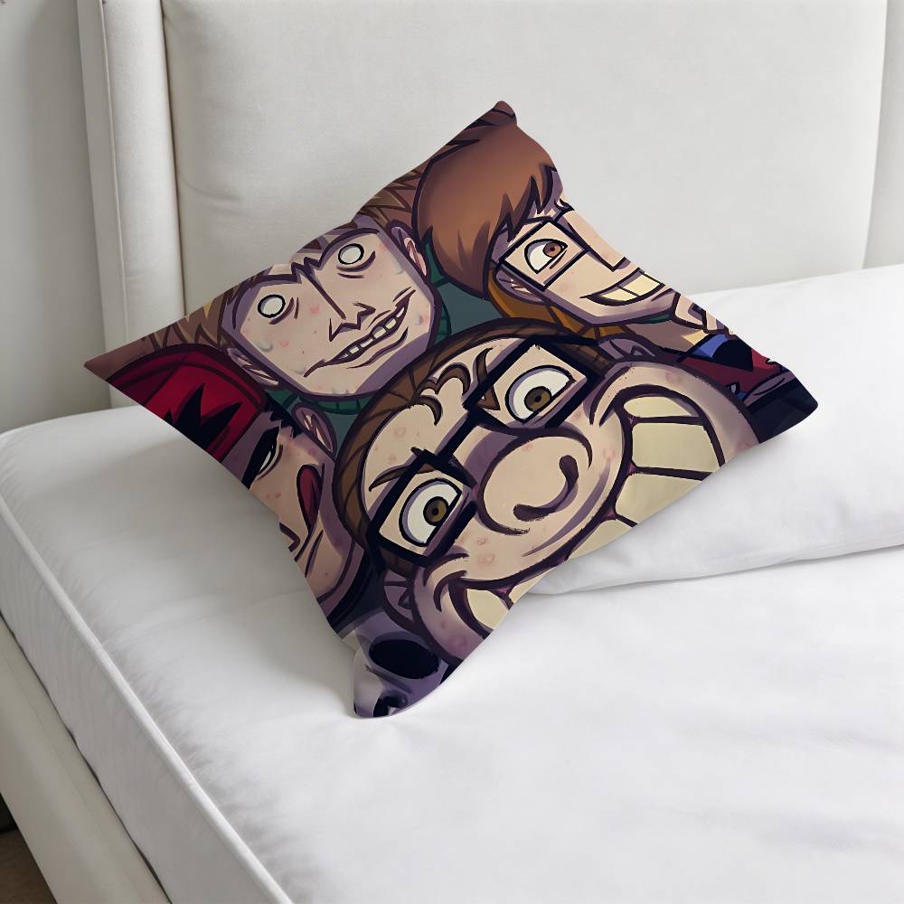 Cool The EEltingville CClub Decorative Square Pillow Cover Soft Comfortable Pillow Case Sofa Bed Home Decoration