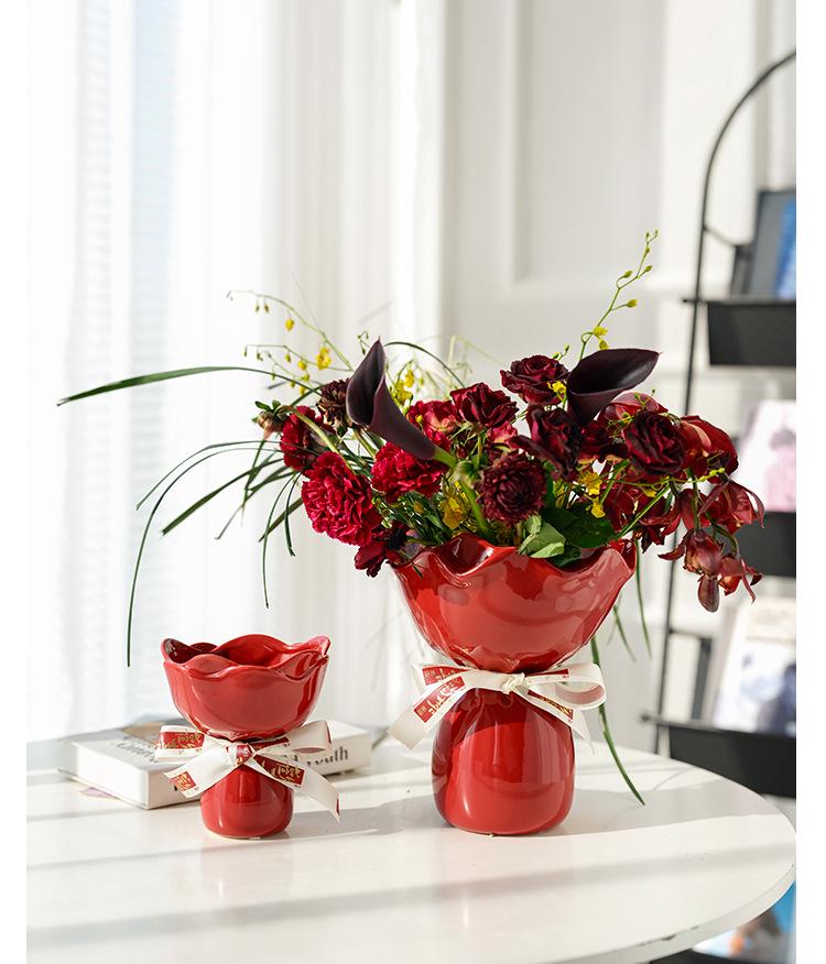 Elegant Luxury Small Vase for Wedding Decor and Floral Arrangements