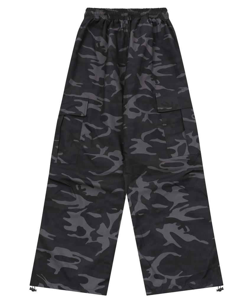 MUCENT Creep Camo Poly Cargo Pants Unisex (2 Colors)