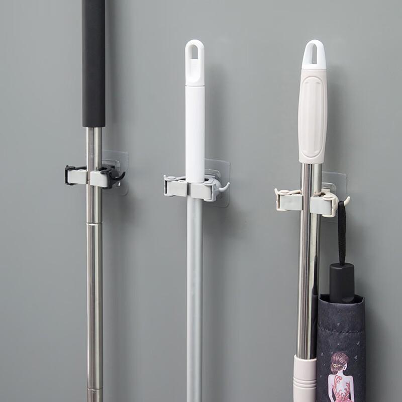 LISM Wall-Mounted Mop and Broom Holder