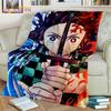 Japonské Anime Demon Slayer Deka Kreslená Deka Tomioka Giyuu Deka Potah na křeslo Deka Pohovka Přehoz přes postel Vějíř Dárek
