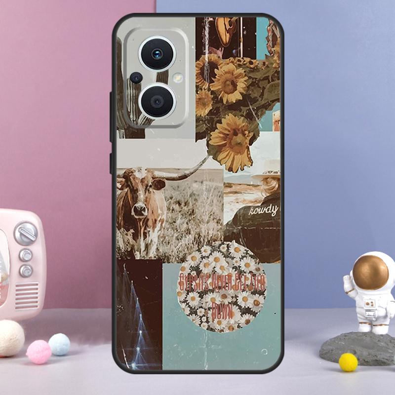 Girly Forest Witch Cowgirl Rodeo Funda For OPPO Reno 13 F 11F 12F 14F 10 11 12 14 Pro 7 8 Lite OPPO Find X6 X5 X8 X9 Pro Case