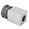 ER25 Collet Block Chuck Collet Holder for Lathe Engraving Machine (Square)