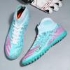 Football shoes, men's high-top mandarin duck shoes, spikes, student training shoes, goalkeeper sneakers