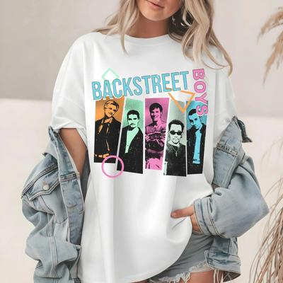 Backstreet Boy Band BSB Rock Shirt Vintage Pop Shirt Bring Memory Back Street Men Women Boys Girls 7 T-Shirt UNISEX Tops