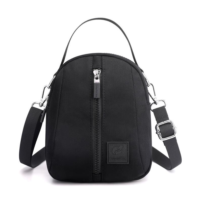 

New fashion shoulder bag women, versatile messenger mobile phone bag, nylon waterproof women s messenger bag bag чорний