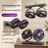 Portable Dual-Head Type-C Fan for Strong Cooling & Large Airflow - Home & Outdoor Use