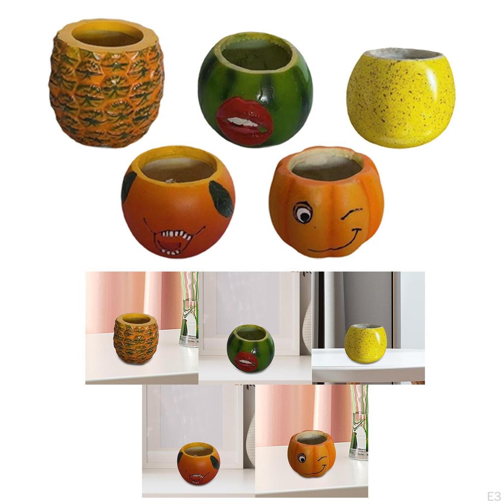Fruit Vase Decorative Jar Flower Planter Pot for Farmhouse Living Room Baby Shower