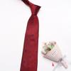 Business Dress Suit Tie Men'S Polyester Red Wedding Tie