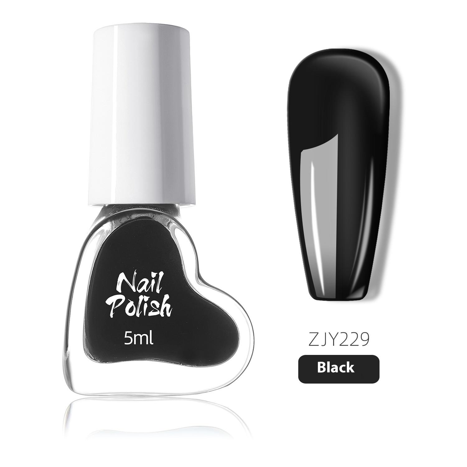 

Лак для ногтей Love Bottle Популярный белый цвет высокой насыщенности с дофамином, не требующий выпекания, на водной основе, защита окружающей среды single bottle чёрный