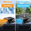 12V Autoheizung, 200W Schnellheizung, 360° drehbar, Windschutzscheibenenteiser für Auto, Wohnmobil, SUV