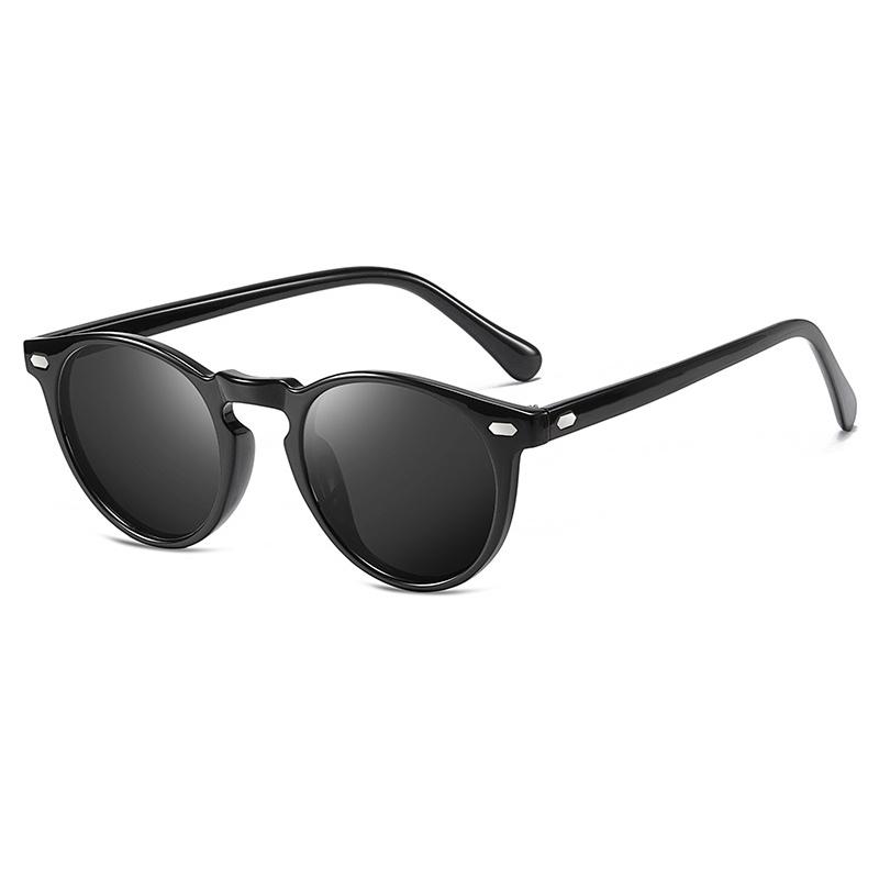 66726 Superhot Eyewear 2019 TR90 Frame Men Women Sun Glasses Retro Vintage Round Polarized Sunglasses