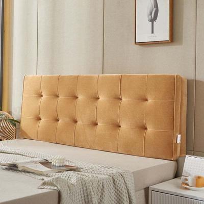 Cuscino da comodino moderno con testiera alta e rimbalzo elevato, tutto compreso, copri testiera corta in peluche per letto matrimoniale con testiera in spugna