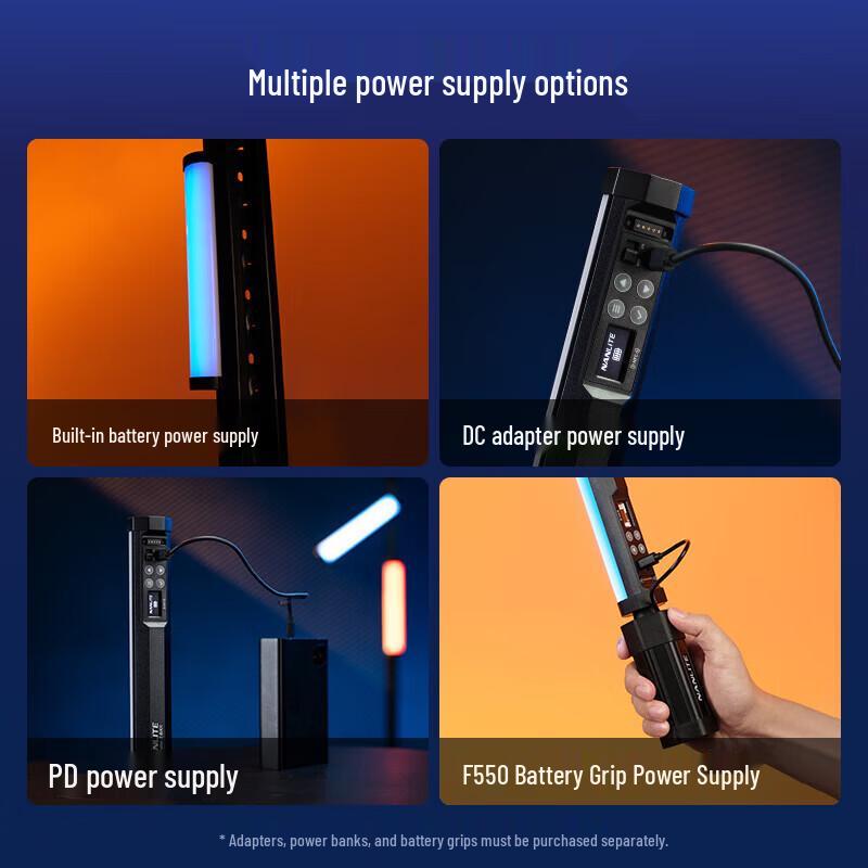 NANLITE PavoTube II 6XR RGB Full-Color LED Pixel Tube Light