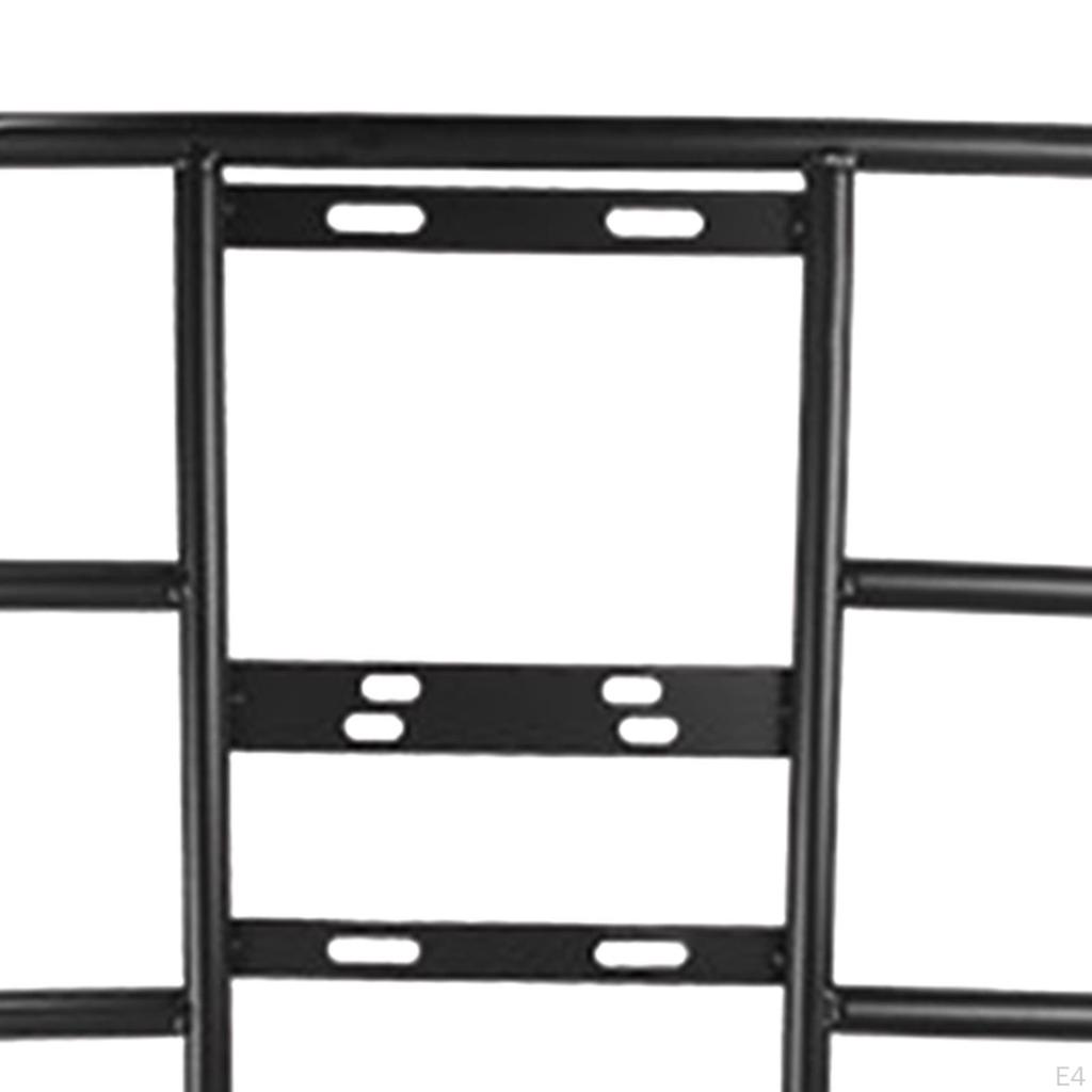 Cargo Rack Fixed Shelf Sturdy Tool Widened Metal Multi-scenario Rear Grille Stand for Bicycle