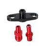 Fuel System Component Adapter for Connecting Regulators To For Toyota Fuel Rails Using Standard Mounting Patterns