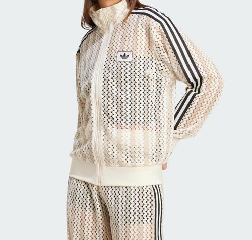 adidas Originals Summer Glow Firebird Track Top KC0749 Women's White
