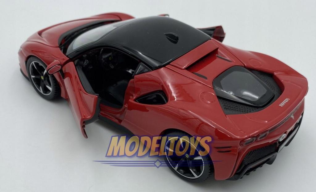 Ferrari Sf90 Stradale Červená 1:24 Bburago 26028