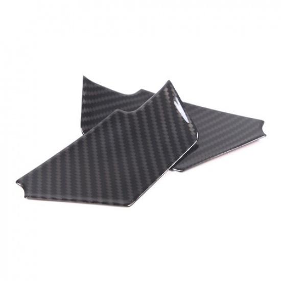 Carbon fiber ABS Inner Door Handle Bowl Cover Trim For Jaguar F-TYPE 2013-24