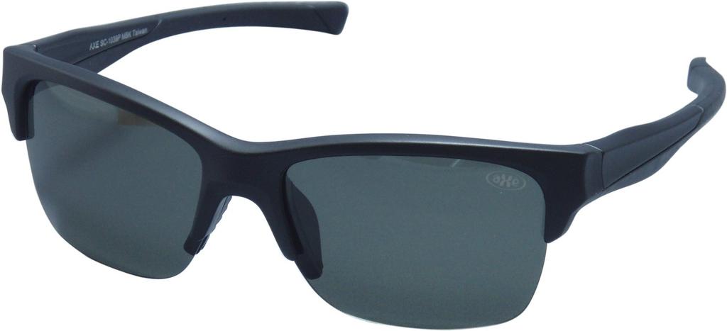 AXE SC Sports Polarized Sunglasses Matte Black SC-1039P (MBK)