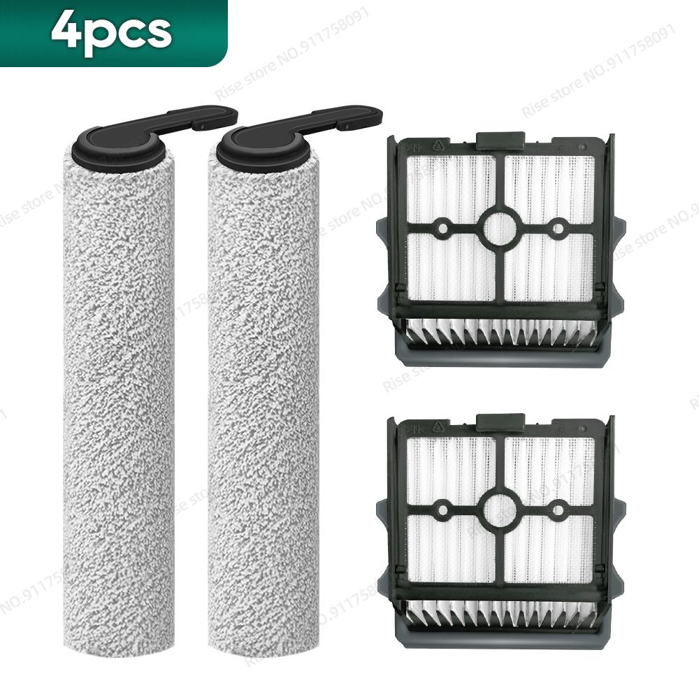Compatible for Tineco Floor One Switch S6 / Stretch S6 Accessories Roller Brush Hepa Filter Spare Parts Consumable