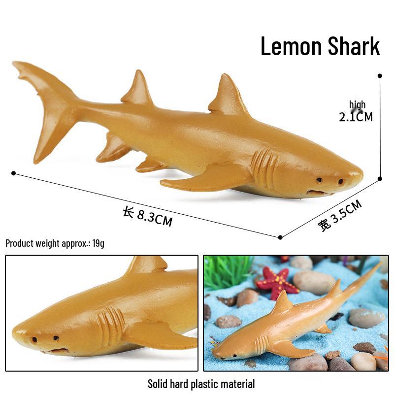 Children's Cognitive Toy: Giant Manta Ray, Stingray, Batfish, Sunfish Figurine