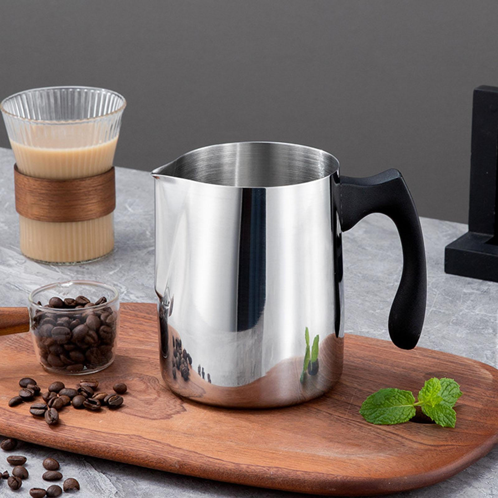 

Coffee Frothing Jug for Espresso And Latte Art with Measurement Marks 1000ML