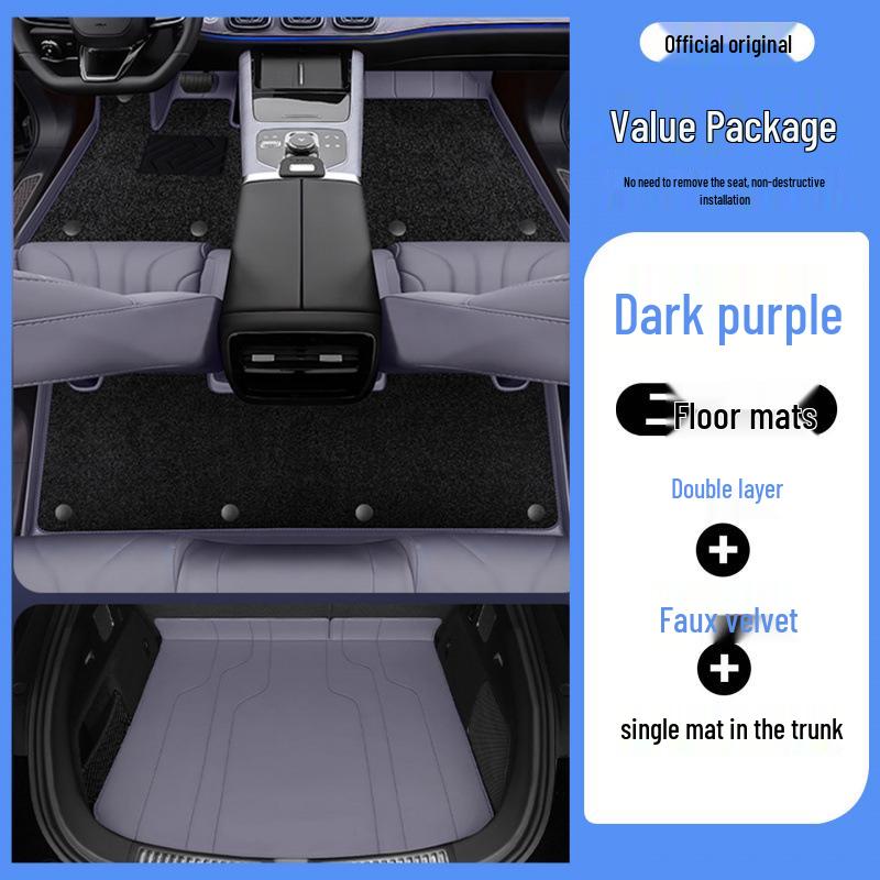 Covorașe de podea din piele ecologică Chery Tiggo 9 Protecție completă