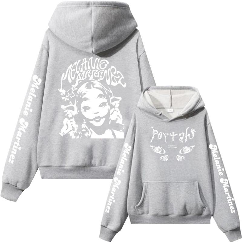 Melanie Martinez Singer Print Hoodies Men Woman Hip Hop Fabric Street Fashion Hoodie Casual Street Skating Running Sweatshirt