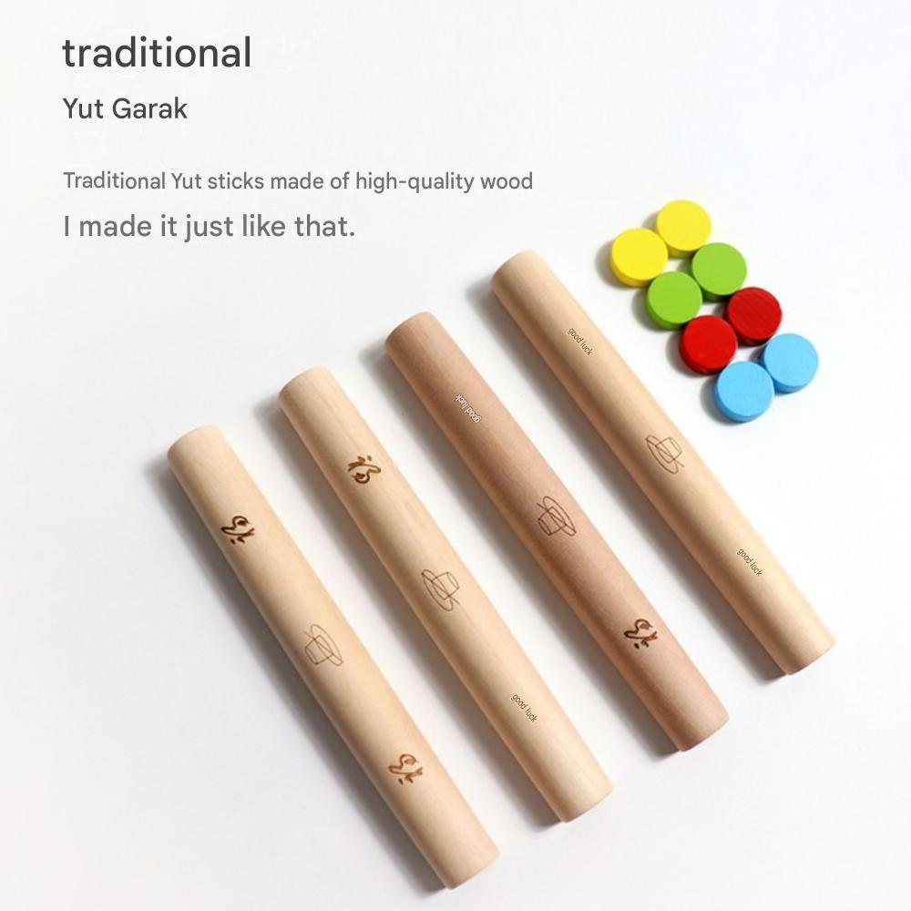 Wooden Korean Board game Yutnori set