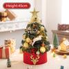 2022 New 45/60cm Merry Christmas Tree For Home Desktop Decoration Cristmas Ornament Xmas Navidad Gifts Led New Year Tree