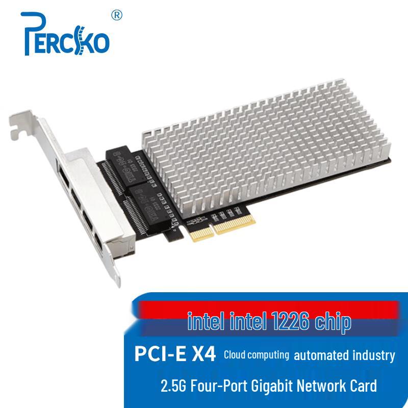 PERCKO 2.5G PCI-E Ethernet Network Adapter