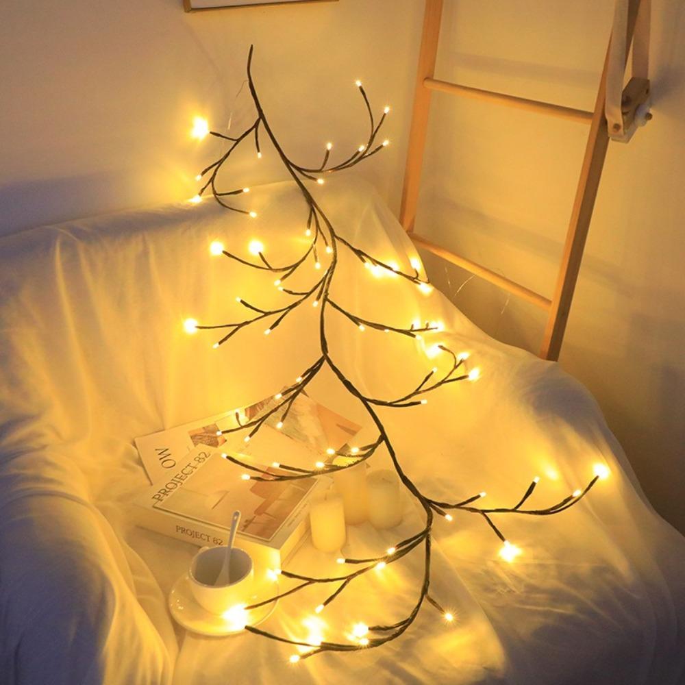 Lighting Form Tree Vine Light USB LED Lights String New Rattan Lamp  Wall Decoration
