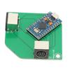 Handle Joysticks USB Adaptor Compact Low Latency Handle Converters External Board for RasPi for