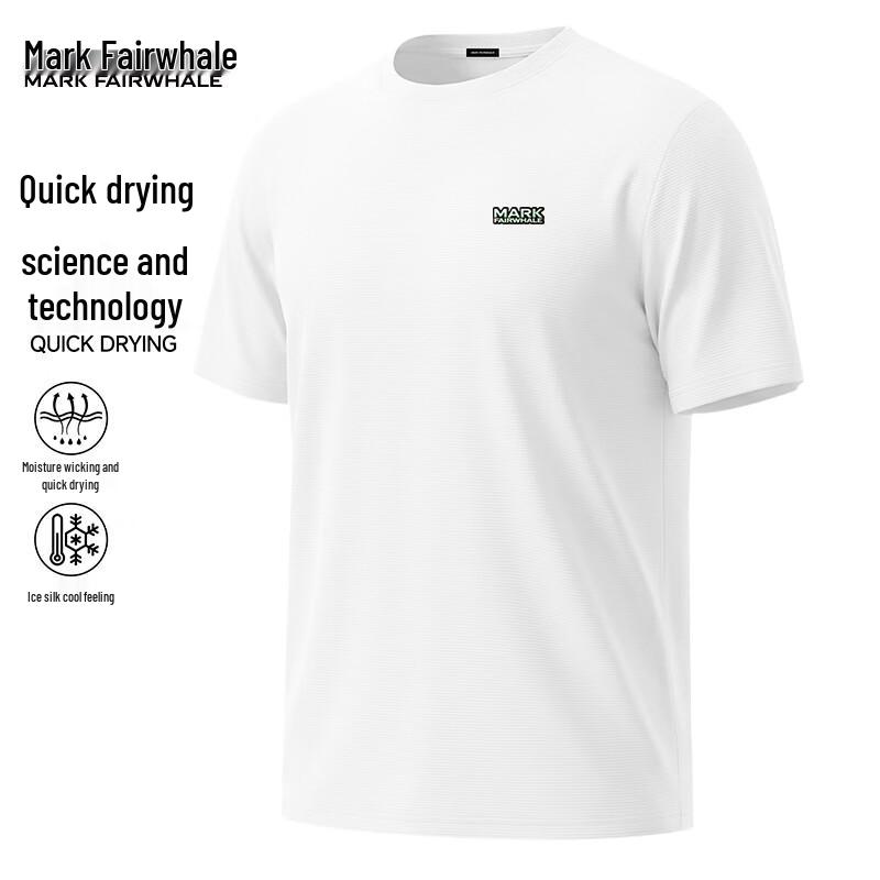 Mark Fairwhale Men s Quick-Dry Round Neck T-Shirt 4XL