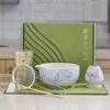 Traditional Bamboo Ceramic Japanese Matcha Tea Set Ceramic Bowl Bamboo Matcha Whisk and Tea Scoop Tea-making Tools Accessories