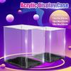 Cube Toy Dust Proof Tray Protection Assembled Box Case Clear Acrylic Display Show Box Case For Toys New