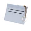 Thin ID Credit Card Holder Solid Color Leather Short Wallets Fashion Leather Coin Purse  Outdoor