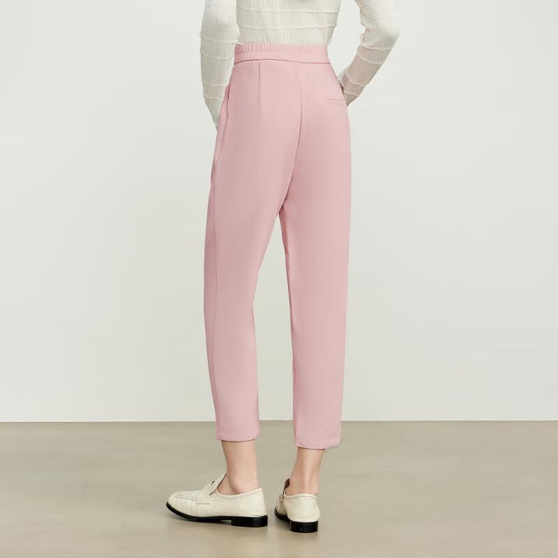 JOY SPEAKER Women's High-Waist Slim Fit Straight Leg Casual Suit Pants